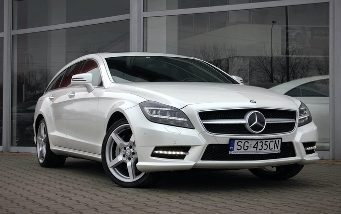 Mercedes-Benz CLS cena 139900 przebieg: 58000, rok produkcji 2012 z Głubczyce małe 497